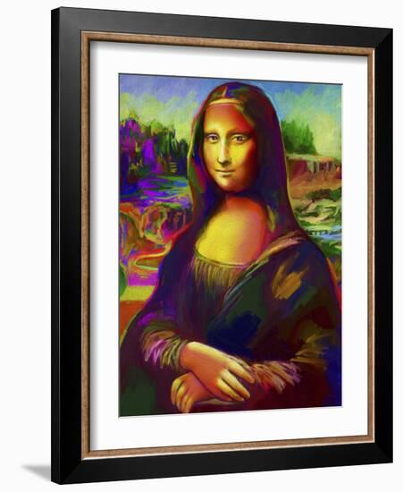 Mona Lisa-Howie Green-Framed Giclee Print