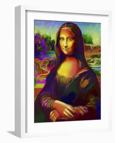 Mona Lisa-Howie Green-Framed Giclee Print