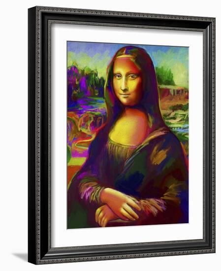 Mona Lisa-Howie Green-Framed Giclee Print