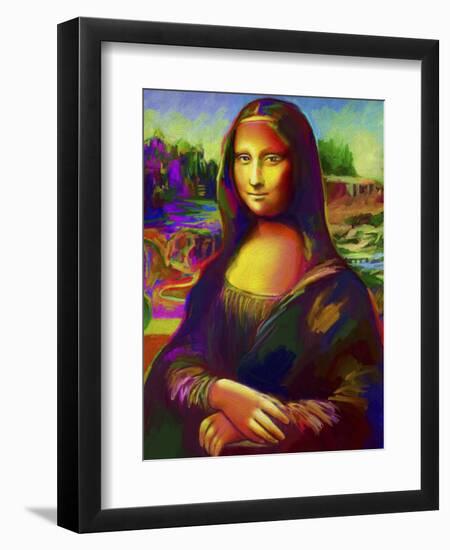 Mona Lisa-Howie Green-Framed Giclee Print