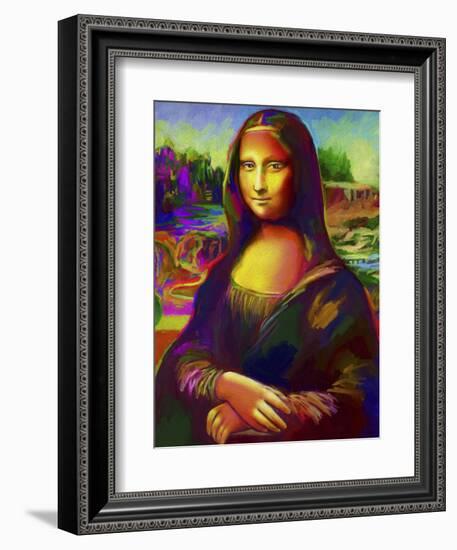 Mona Lisa-Howie Green-Framed Giclee Print