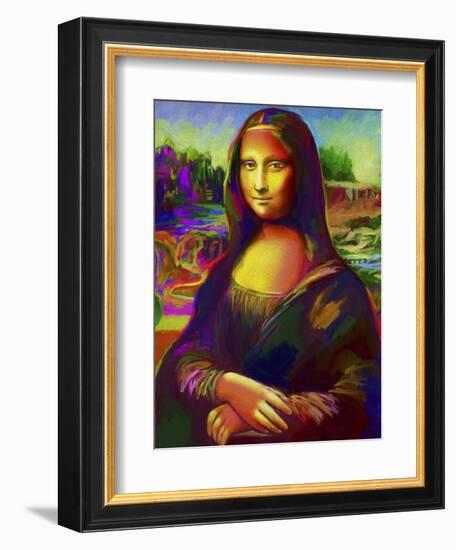 Mona Lisa-Howie Green-Framed Giclee Print