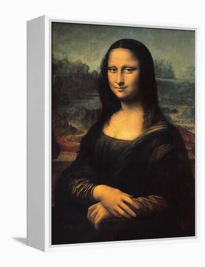 Mona Lisa-Leonardo Da Vinci-Framed Stretched Canvas