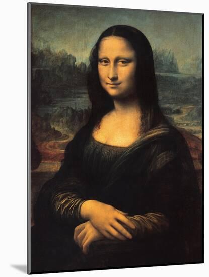 Mona Lisa-Leonardo Da Vinci-Mounted Art Print