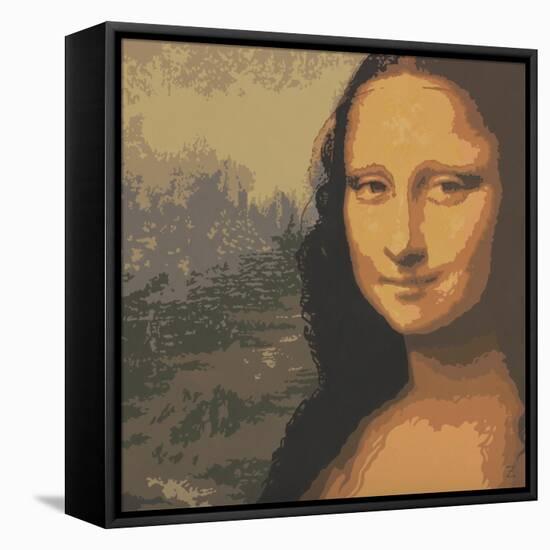 Mona Liza-John Zaccheo-Framed Premier Image Canvas