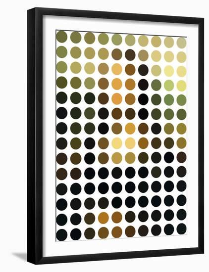 Mona Re-Mixed-Gary Andrew Clarke-Framed Giclee Print