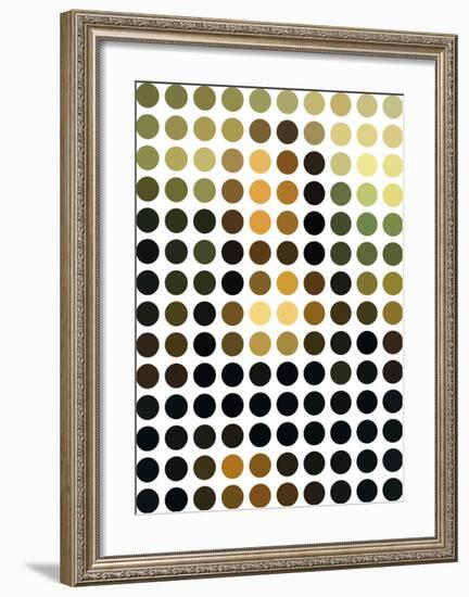 Mona Re-Mixed-Gary Andrew Clarke-Framed Giclee Print