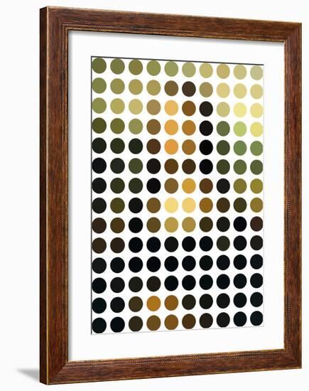 Mona Re-Mixed-Gary Andrew Clarke-Framed Giclee Print