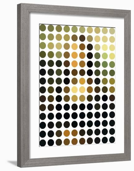 Mona Re-Mixed-Gary Andrew Clarke-Framed Giclee Print