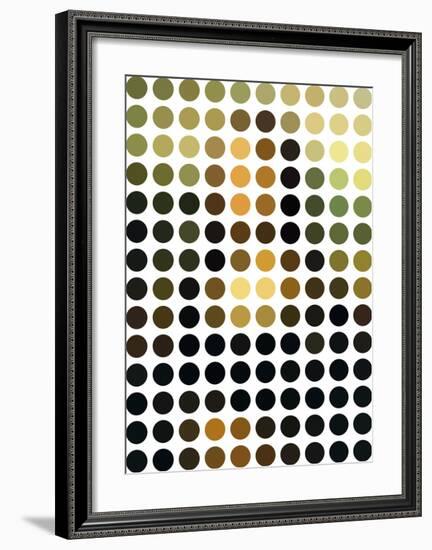 Mona Re-Mixed-Gary Andrew Clarke-Framed Giclee Print