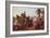 Monaco and Peasants-Filippo Palizzi-Framed Giclee Print