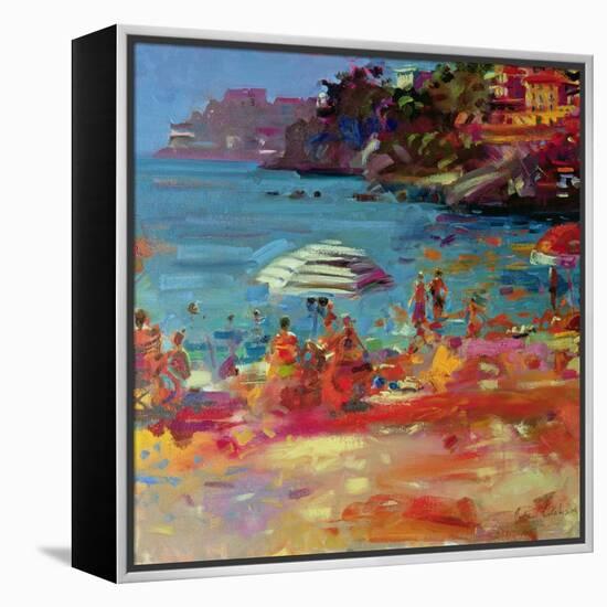 Monaco Coast, 2000-Peter Graham-Framed Premier Image Canvas