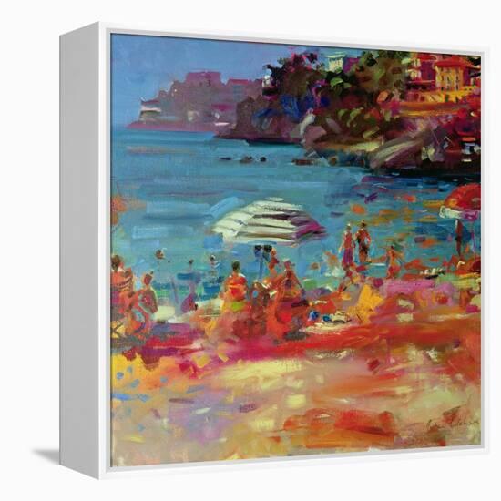 Monaco Coast, 2000-Peter Graham-Framed Premier Image Canvas