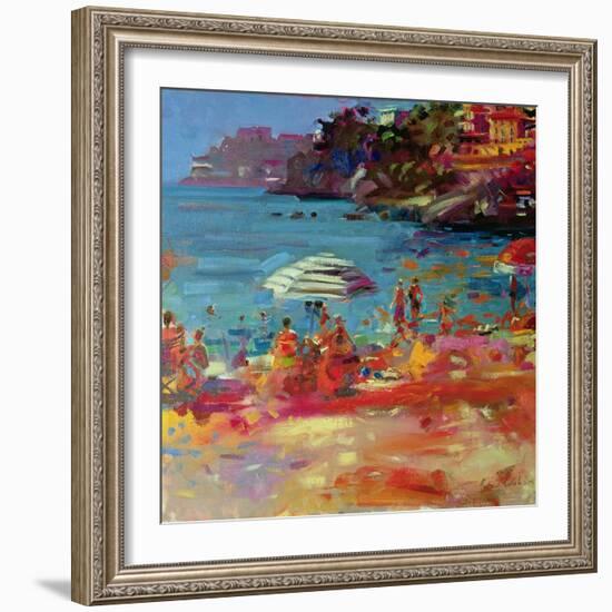 Monaco Coast, 2000-Peter Graham-Framed Giclee Print