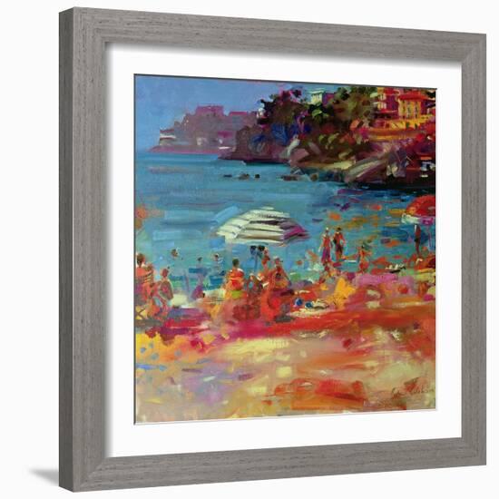 Monaco Coast, 2000-Peter Graham-Framed Giclee Print