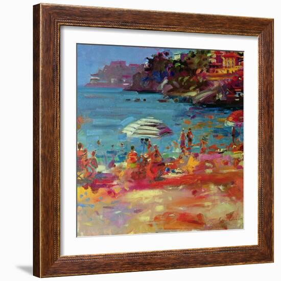 Monaco Coast, 2000-Peter Graham-Framed Giclee Print