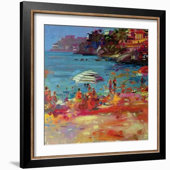 Monaco Coast, 2000-Peter Graham-Framed Giclee Print