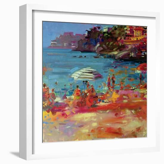 Monaco Coast, 2000-Peter Graham-Framed Giclee Print