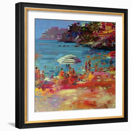 Monaco Coast, 2000-Peter Graham-Framed Giclee Print