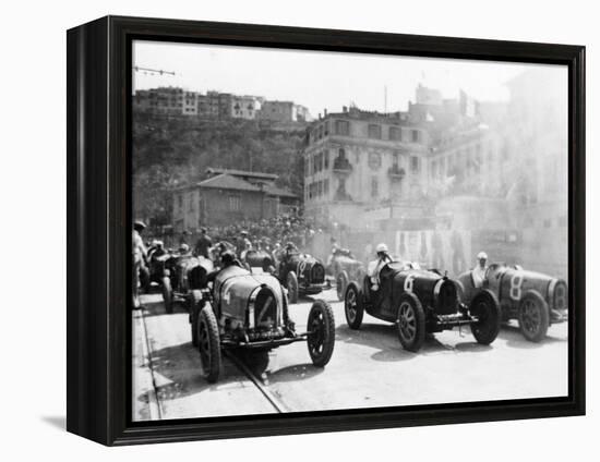 Monaco Grand Prix, 1929-null-Framed Premier Image Canvas