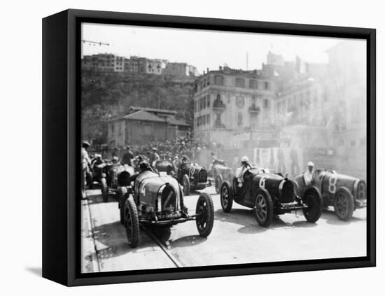 Monaco Grand Prix, 1929-null-Framed Premier Image Canvas