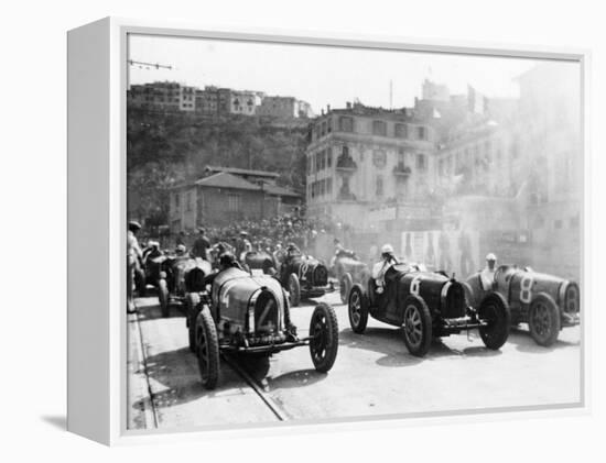 Monaco Grand Prix, 1929-null-Framed Premier Image Canvas