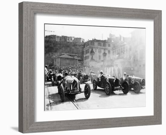 Monaco Grand Prix, 1929-null-Framed Photographic Print