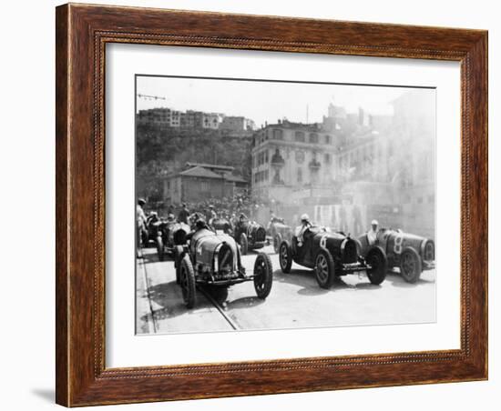 Monaco Grand Prix, 1929-null-Framed Photographic Print