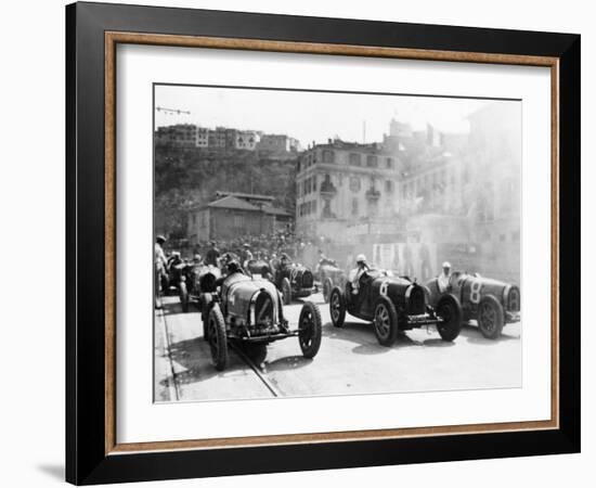 Monaco Grand Prix, 1929-null-Framed Photographic Print