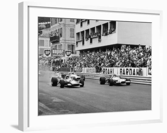 Monaco Grand Prix 1969-null-Framed Photographic Print