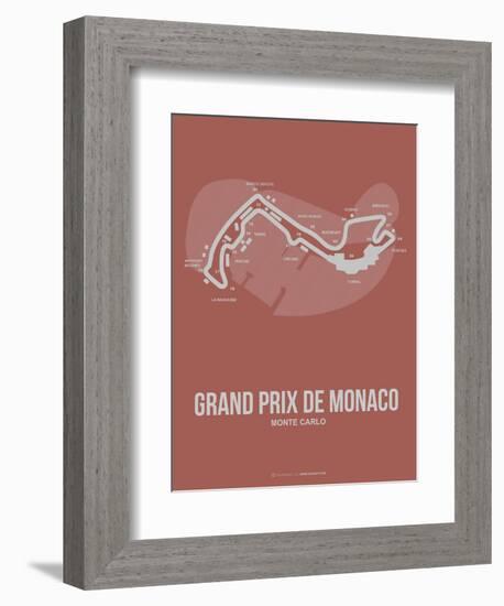 Monaco Grand Prix 1-NaxArt-Framed Art Print