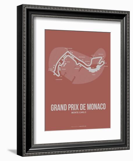 Monaco Grand Prix 1-NaxArt-Framed Art Print