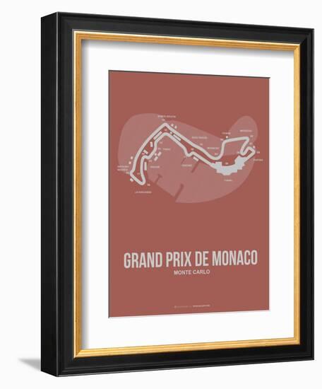 Monaco Grand Prix 1-NaxArt-Framed Art Print