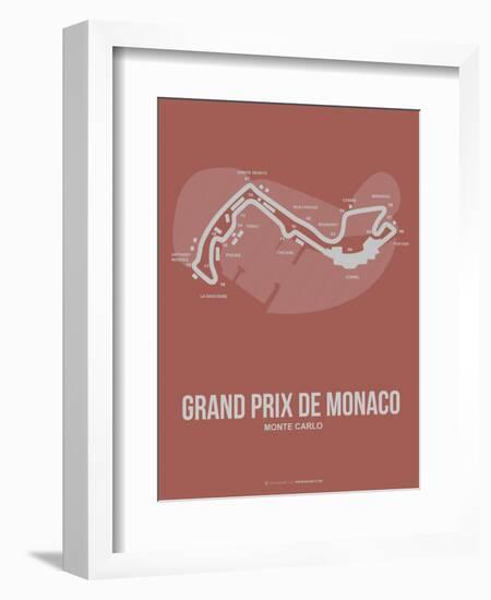 Monaco Grand Prix 1-NaxArt-Framed Premium Giclee Print