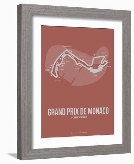 Monaco Grand Prix 1-NaxArt-Framed Art Print