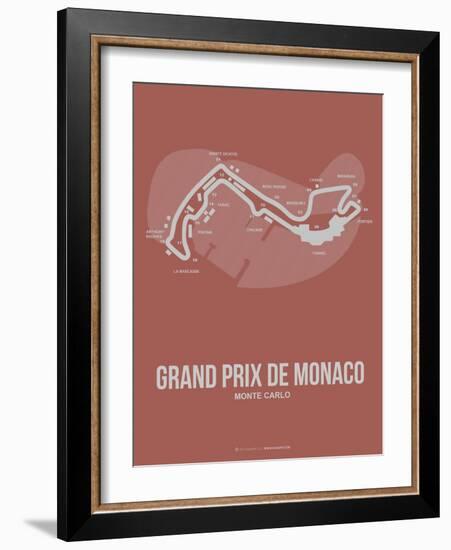 Monaco Grand Prix 1-NaxArt-Framed Art Print