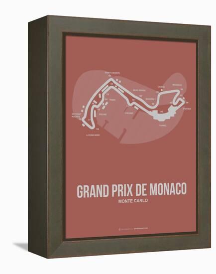 Monaco Grand Prix 1-NaxArt-Framed Stretched Canvas