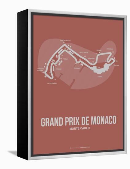 Monaco Grand Prix 1-NaxArt-Framed Stretched Canvas