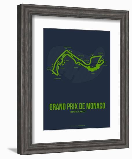 Monaco Grand Prix 2-NaxArt-Framed Art Print