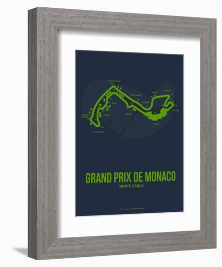 Monaco Grand Prix 2-NaxArt-Framed Art Print