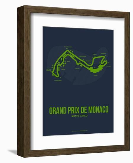 Monaco Grand Prix 2-NaxArt-Framed Art Print