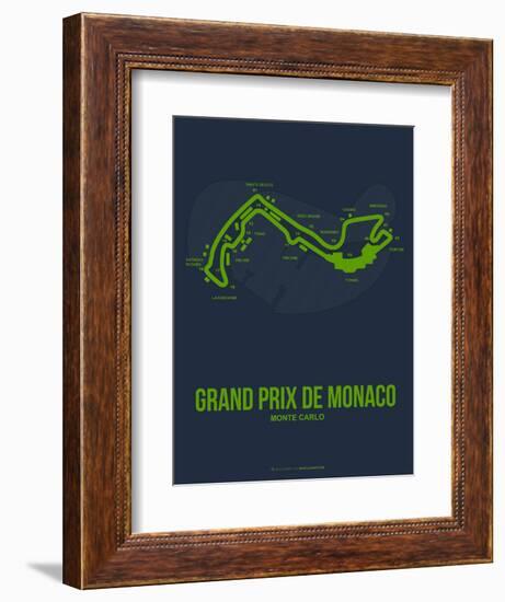 Monaco Grand Prix 2-NaxArt-Framed Art Print