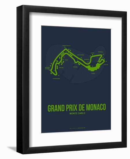 Monaco Grand Prix 2-NaxArt-Framed Art Print