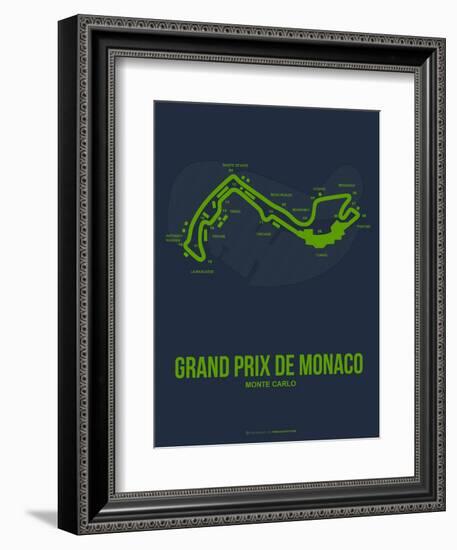 Monaco Grand Prix 2-NaxArt-Framed Art Print