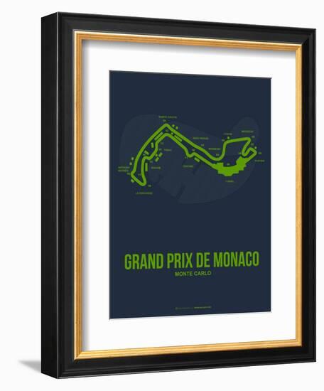 Monaco Grand Prix 2-NaxArt-Framed Art Print