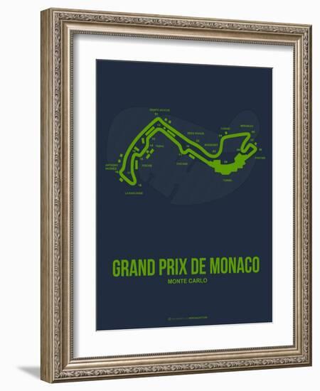 Monaco Grand Prix 2-NaxArt-Framed Art Print