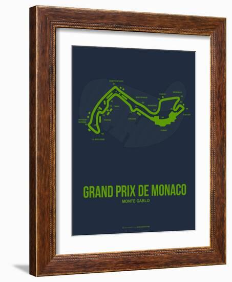 Monaco Grand Prix 2-NaxArt-Framed Art Print