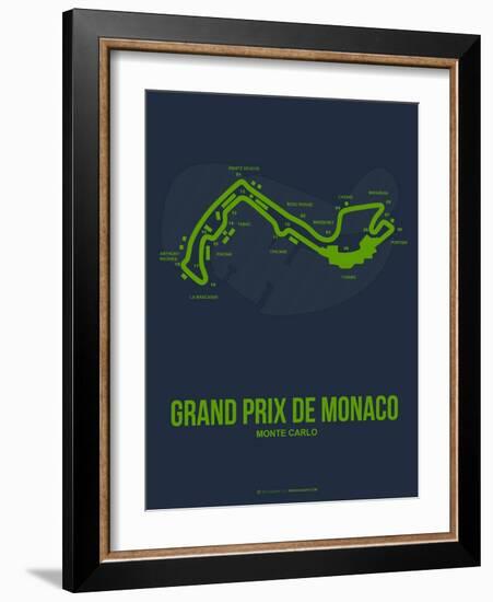 Monaco Grand Prix 2-NaxArt-Framed Art Print