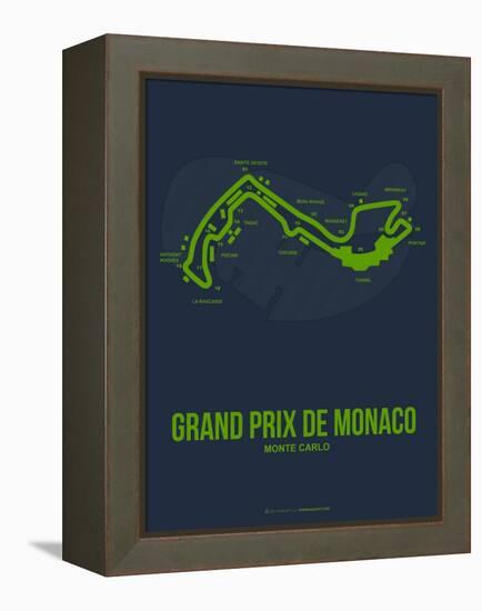 Monaco Grand Prix 2-NaxArt-Framed Stretched Canvas