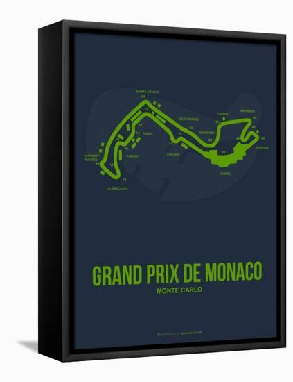 Monaco Grand Prix 2-NaxArt-Framed Stretched Canvas